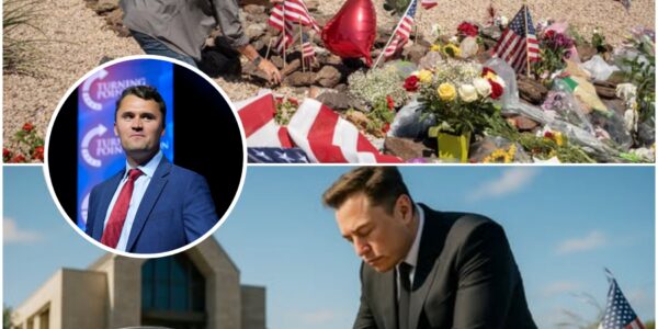Shocking Scene: Elon Musk was spotted alone at Ch@rl!e K!rk’s grave, deep in thought. Witnesses claim he pulled a mysterious object from his pocket and buried it. When curiosity got the better of them and they dug it up, what they found revealed a jaw-dropping secret that no one saw coming…