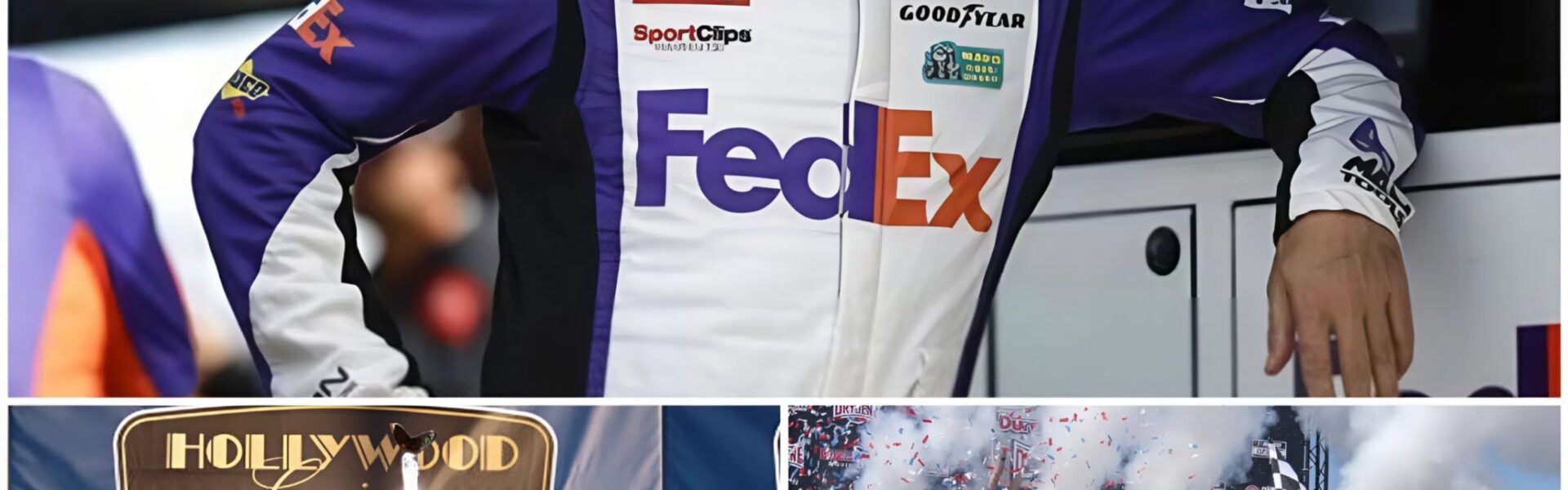 SHOCKER AT KANSAS: Denny Hamlin Cleared After Chase Elliott’s Explosive “HE CHEATED” Allegations in 2025 NASCAR Showdown