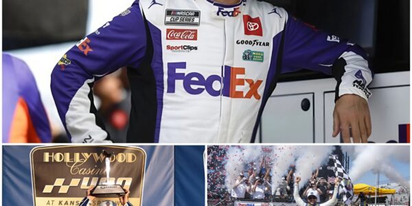 SHOCKER AT KANSAS: Denny Hamlin Cleared After Chase Elliott’s Explosive “HE CHEATED” Allegations in 2025 NASCAR Showdown