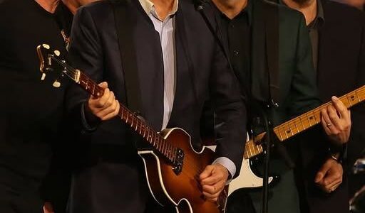 Paul McCartney, Sting, Elton John, Eric Clapton, Mark Knopfler, and Phil Collins — six giants of music, six unmistakable legacies. Together, they shared one stage, one spotlight, and one anthem: Hey Jude. The moment was nothing short of historic. The arena erupted as these legends blended their voices and instruments into a symphony of unity and timeless artistry. It wasn’t just a concert; it was a once-in-a-lifetime celebration of music’s power to unite generations — a performance the world may never witness again.