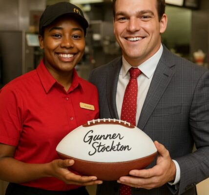 “From the Gridiron to Kindness: How Gunner Stockton Turned a Simple Autograph Into a Lifeline for a Georgia Family”
