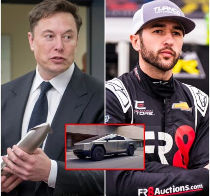 30 MINUTES AGO: NASCAR superstar Chase Elliott was offered $77 million to promote the Tesla Cybertruck, but his response left the sports world stunned. Elliott’s reason for declining was so unexpected and bold that even Elon Musk reportedly paused in disbelief, leaving fans and media scrambling to understand the daring decision of one of racing’s brightest stars.