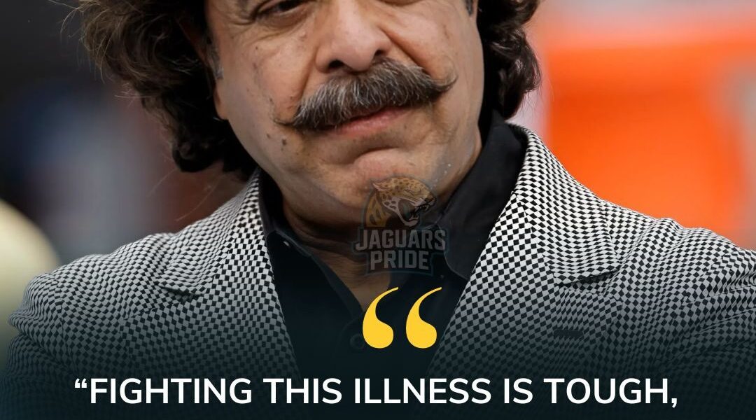 HEARTBREAKING NEWS: Jaguars owner Shahid Khan reveals he’s facing a serious health battle. In a heartfelt message, Khan said: “Every Jaguars victory gives me hope.” 🐆💙 Fans across Jacksonville and the NFL are sending love, prayers, and unwavering support to the beloved team owner.