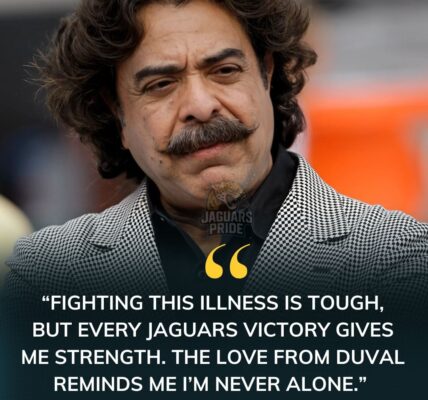 HEARTBREAKING NEWS: Jaguars owner Shahid Khan reveals he’s facing a serious health battle. In a heartfelt message, Khan said: “Every Jaguars victory gives me hope.” 🐆💙 Fans across Jacksonville and the NFL are sending love, prayers, and unwavering support to the beloved team owner.