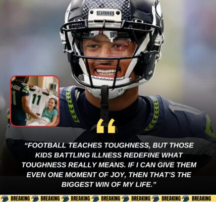 HOT NEWS ❤️: Seattle’s Jaxon Smith-Njigba didn’t just catch passes last weekend — he caught the hearts of young fans fighting illness. Visiting quietly, he handed out signed jerseys, posed for photos, and turned hospital rooms into stadiums of joy. Parents wiped away tears as their kids smiled wider than they had in months. Yet those close to him insist the most moving part of his visit hasn’t even been revealed…