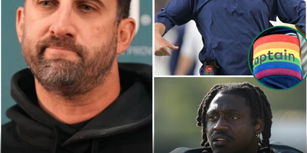 BREAKING NEWS: Eagles head coach defends A.J. Brown over Sean Payton's suspension after Brown refuses to wear Pride captaincy