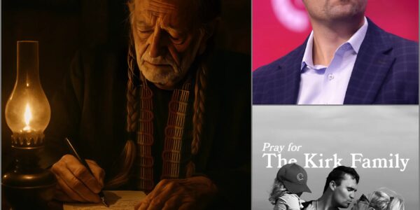 A quiet storm swept across social media when fans shared a photo of what’s being called Willie Nelson’s “unsent letter,” curiously linked to the Charlie Kirk family. Written in trembling pen strokes, the note recalled nights of song, struggles for free voices, and the mercy found in listening before condemning. Reportedly discovered by a library clerk, its final lines urging kindness over triumph left readers stunned. Whether fact or fable, the story lingers like one of Willie’s timeless ballads.