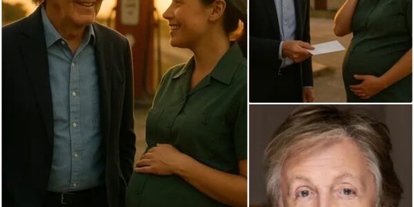 What happens when a living legend like Paul McCartney walks into a small roadside café with no stage, no spotlight — only humanity? Witnesses say he noticed a worried young expectant mother, sat beside her, and slipped a small envelope into her trembling hand. Then came a gentle embrace and whispered words that moved her to tears. The café fell silent, forever changed. Hours later, the world learned of it — a moment proving true greatness is not fame, but boundless compassion.