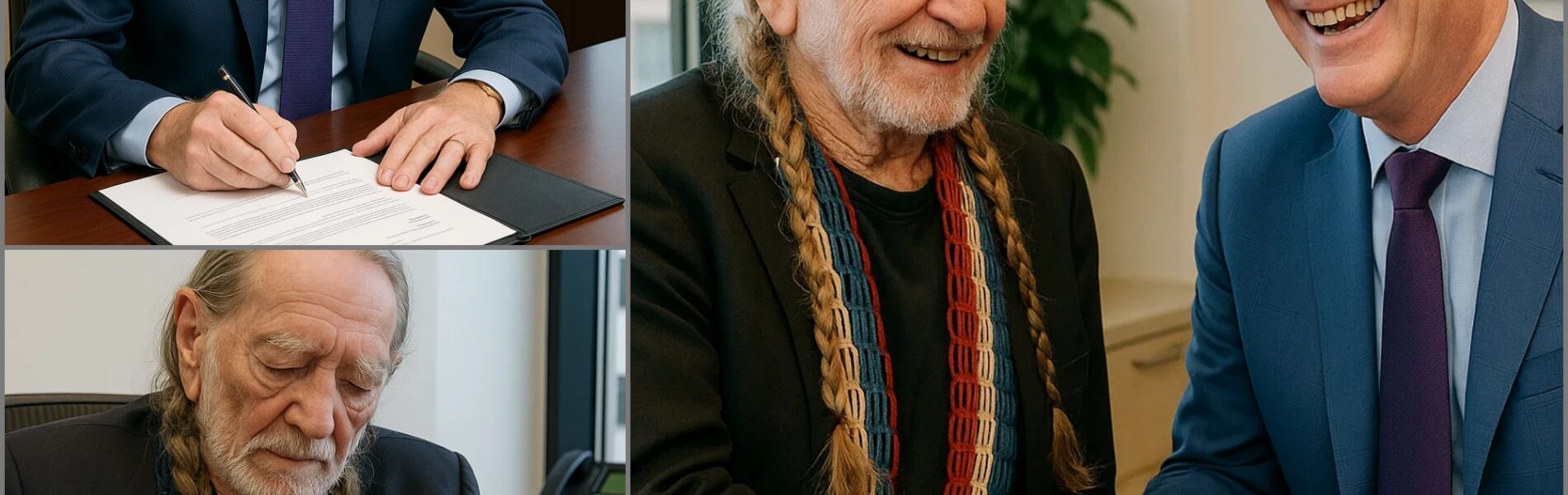 Delta Airlines has stunned the entertainment world by unveiling an extraordinary lifetime partnership with country legend Willie Nelson. Under the agreement, Nelson will enjoy unrestricted access to Delta One suites on all global routes, along with a $3 million annual commitment to fuel his charitable foundations and musical endeavors. The initiative is part of Delta’s new “Legends in Flight” program, aimed at honoring cultural icons who continue to inspire across generations. In his response, Nelson delivered a humble, heartfelt message that resonated deeply with fans. Delta’s CEO later praised him for his authenticity, resilience, and unwavering role as one of America’s most treasured voices.