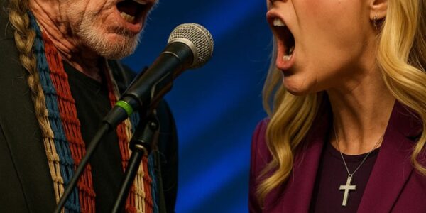 For a breath, he said nothing, only strummed his fingers across the edge of the table as the audience waited. Then, with a steady gaze, he cut straight through the silence: “Toxic is when you sell anger dressed as truth. I’ve been carrying this fight longer than you’ve been on this earth.” 💥 The crowd erupted in cheers, chants pounding the walls, while Karoline struggled for words. Willie simply leaned back, unshaken, as though he’d just played another verse in a song he knew by heart. The conversation that never aired on television, all in the story below👇