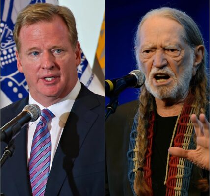It wasn’t delivered onstage, and it wasn’t part of a song. At 92, Willie Nelson spoke plainly in an interview that instantly went viral: “The league’s forgotten its roots. Football’s about grit, community, and country. This halftime circus? It spits on that.” The country legend didn’t name names lightly, but when pressed about reports of Roger Goodell pushing a Bad Bunny halftime show, he shook his head. “That ain’t the soul of America,” Willie said. Within hours, his words swept across social media, sparking fierce debates and rallying cries. Fans who had grown up with both his music and the Cowboys’ glory years flooded feeds with support: “Willie’s saying what we’ve all felt.” But the real shock came when Willie hinted at a bigger move – a decision he “had been considering for a long time,” detailed in the story below 👇
