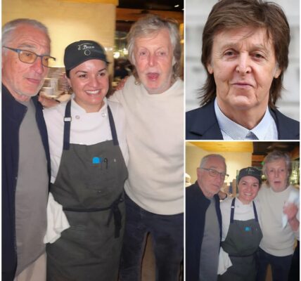 BREAKING: What began as a simple dinner instantly turned into a once-in-a-lifetime spectacle when Paul McCartney walked through the door. At first, the diners froze, jaws dropping in disbelief — then, with just one gentle smile from the legendary Beatle, the entire room was transformed. Silence fell like a wave before erupting into thunderous applause, cheers, and even tears. Witnesses say the moment felt surreal, as if history itself had stepped into the room. It wasn’t just dinner anymore — it was magic, an unforgettable night etched forever in their souls.