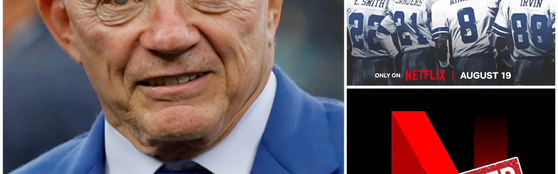 BREAKING: Dallas Cowboys Owner Jerry Jones Calls on Netflix to Remove “America’s Team: The Gambler and His Cowboys”