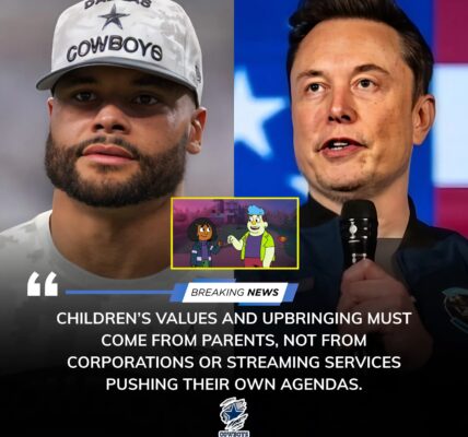 Dak Prescott Backs Elon Musk: Cowboys Quarterback Issues Strong Statement on Netflix Kids’ Show Controversy