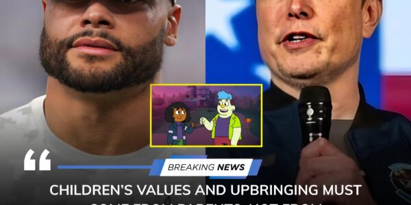 Dak Prescott Backs Elon Musk: Cowboys Quarterback Issues Strong Statement on Netflix Kids’ Show Controversy