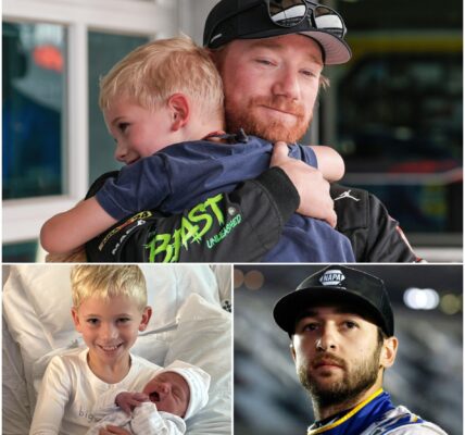 Heartbreaking news: Chase Elliott sends his deepest condolences as Tyler Reddick’s 4-month-old son battles serious cardiovascular issues in the ICU. Fans urge the NASCAR community to rally support, donate, and pray, as legends and rookies alike stand united in hope for the tiny fighter’s recovery. This is more than racing — it’s family.
