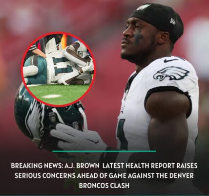 BREAKING NEWS: A.J. Brown latest health report raises serious concerns ahead of game against the Denver Broncos clash