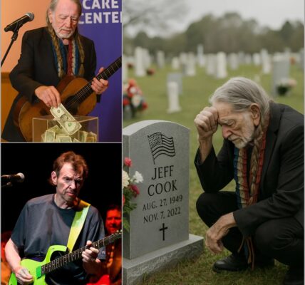 After Alabama co-founder Jeff Cook’s passing, the world discovered his quiet mission: fostering and supporting orphans with his wife across the globe. To honor that legacy, Willie Nelson has pledged millions to keep Jeff’s dream alive, funding homes, schools, and care centers for children in need. “Jeff’s song doesn’t end here,” Willie declared. “I’ll make sure it keeps playing.” And in a move that stunned fans, Nelson confirmed he will unveil a special project left behind by Cook himself — a hidden part of Jeff’s legacy that will now finally see the light.