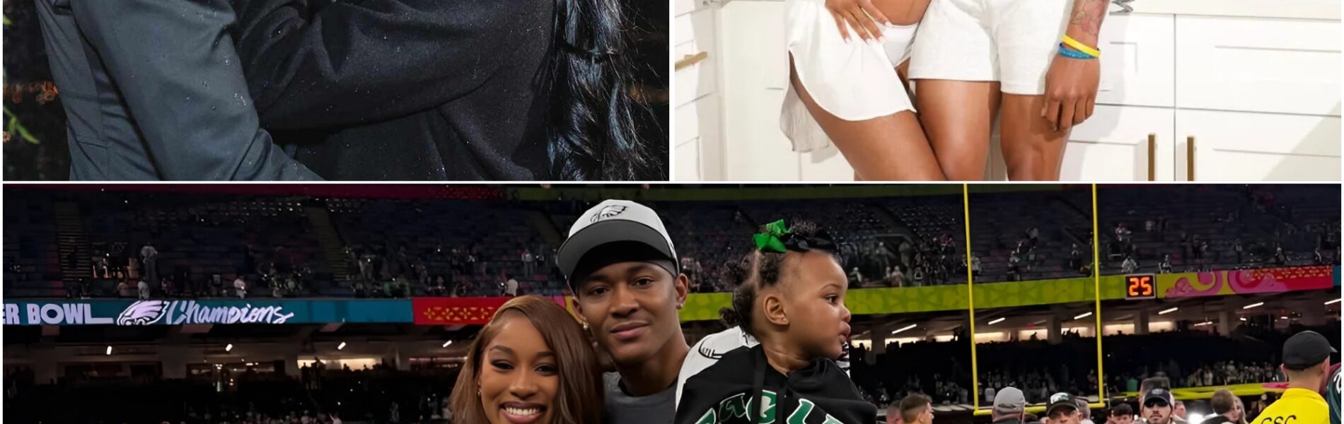 LATEST NEWS: Devonta Smith is rumored to be welcoming his second child with his wife later this year, leaving Eagles fans extremely excited