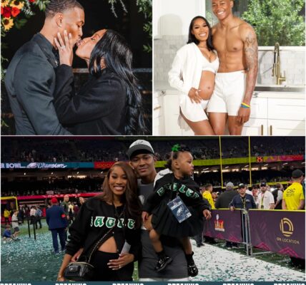 LATEST NEWS: Devonta Smith is rumored to be welcoming his second child with his wife later this year, leaving Eagles fans extremely excited