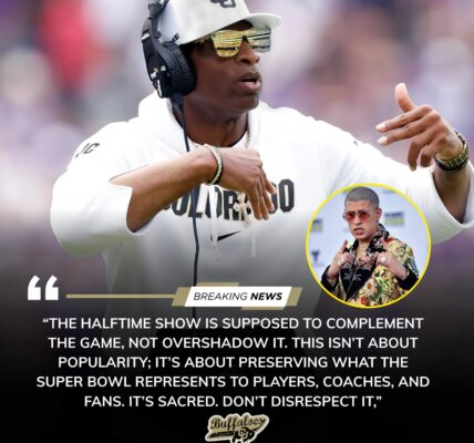 Deion Sanders Slams Bad Bunny’s Super Bowl Role: “Be Silent — This Is America, The Super Bowl Is a Symbol of Culture and Sport, Don’t Tarnish It”