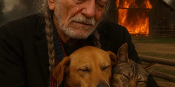 A raging fire swept through the country legend’s animal sanctuary, sending panic and heartbreak across Texas. Dozens of stray dogs and cats that Willie had rescued are now fighting for survival, while the full extent of the damage remains uncertain. 💔 Locals described scenes of chaos and despair as fire crews battled the flames deep into the night. Fans everywhere are left asking the same painful questions: Which animals were saved? How much of Willie’s sanctuary was lost?