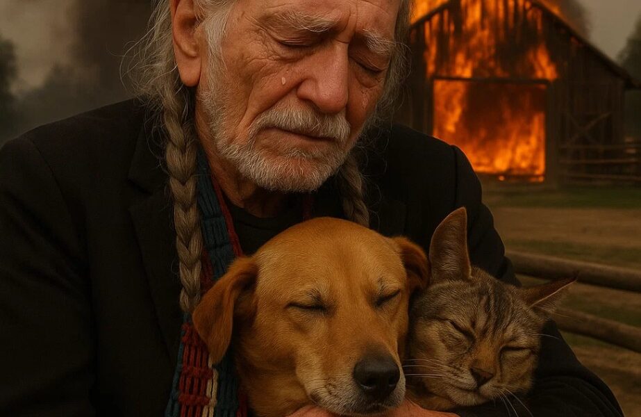 A raging fire swept through the country legend’s animal sanctuary, sending panic and heartbreak across Texas. Dozens of stray dogs and cats that Willie had rescued are now fighting for survival, while the full extent of the damage remains uncertain. 💔 Locals described scenes of chaos and despair as fire crews battled the flames deep into the night. Fans everywhere are left asking the same painful questions: Which animals were saved? How much of Willie’s sanctuary was lost?
