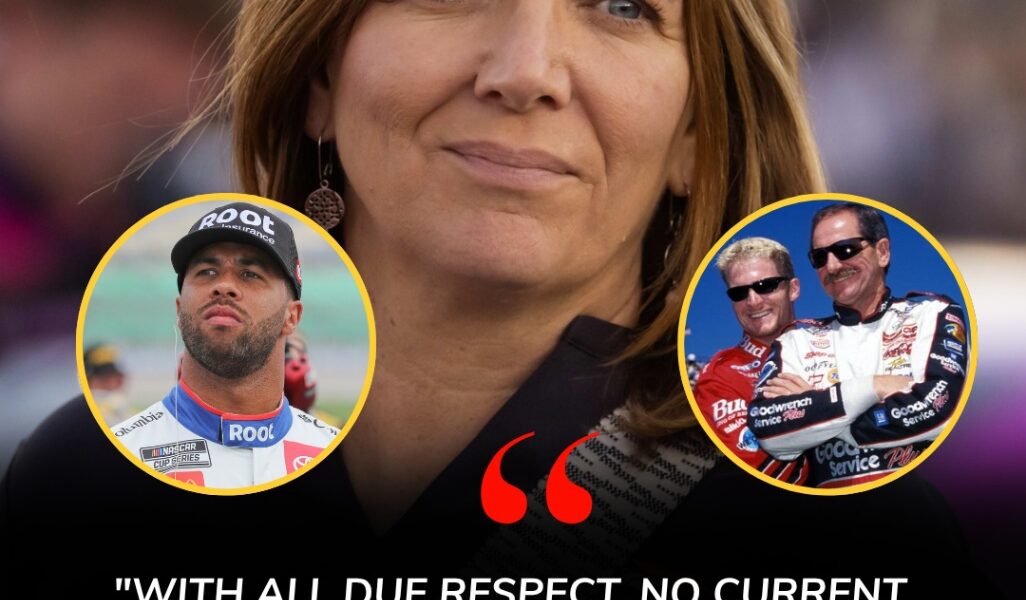 WAR ERUPTS in NASCAR: Kelley Earnhardt SLAMS comparisons to Dale Sr., declaring “No driver today is worthy of The Intimidator’s legacy.” 🚫🏁 Her words directly clash with Dale Jr.’s softer stance — and then Bubba Wallace exploded into the debate, boldly insisting the new generation, “including me,” has the power to rewrite history. Fans are torn, legends are questioned, and NASCAR may never look the same again.