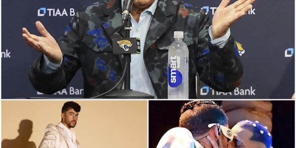 BREAKING: Jaguars owner and CEO Shad Khan has officially submitted a petition to the NFL demanding the replacement of Bad Bunny as the 2026 Super Bowl Halftime Show headliner. Khan blasted the league’s decision as a “disrespect to fans and tradition,” and even warned of a potential organizational strike if the NFL refuses to reverse course. Jacksonville fans are fired up — and the league now faces a brewing showdown.