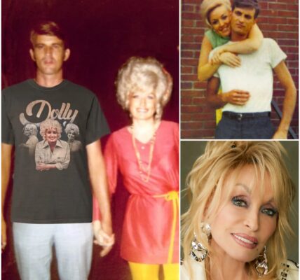 “THE NIGHT DOLLY PARTON’S HUSBAND ALMOST GOT ARRESTED ON STAGE”. Most people know Carl Dean as Dolly Parton’s mysterious, private husband. But once, in a small-town benefit show, he nearly became a headline. After a few drinks, Carl thought he was Elvis. He stormed the stage, grabbed a mic, and started singing off-key beside Dolly. The crowd froze — and the local policeman rushed in, ready to drag him off in handcuffs. Only Dolly’s quick shout — “That’s my husband!” — saved him from a night in jail. One wild moment, one near-arrest, and one unforgettable story that proves even legends live with a little chaos at home.
