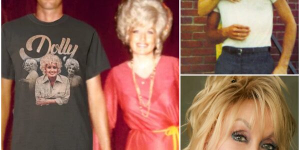 “THE NIGHT DOLLY PARTON’S HUSBAND ALMOST GOT ARRESTED ON STAGE”. Most people know Carl Dean as Dolly Parton’s mysterious, private husband. But once, in a small-town benefit show, he nearly became a headline. After a few drinks, Carl thought he was Elvis. He stormed the stage, grabbed a mic, and started singing off-key beside Dolly. The crowd froze — and the local policeman rushed in, ready to drag him off in handcuffs. Only Dolly’s quick shout — “That’s my husband!” — saved him from a night in jail. One wild moment, one near-arrest, and one unforgettable story that proves even legends live with a little chaos at home.