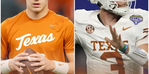 Arch Manning Takes the Helm: Texas Longhorns Enter First Full Season Without Quinn Ewers