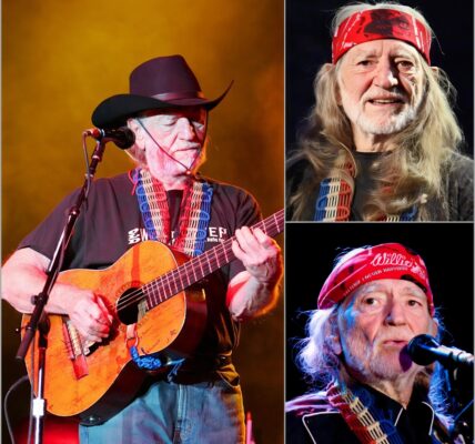 “His voice did it for him.” In an industry obsessed with labels and images, Willie Nelson’s legacy reminds us that you don’t define your soul — you live it. In this portrait, it’s not just the face you recognize; it’s the life soaked in melody, hardship, rebellion, and the quiet hum of unwavering conviction. When you mention On the Road Again and Blue Eyes Crying in the Rain, you point to songs that carry a piece of America with them, songs that leave a mark, not just in the air, but in the heart. Willie’s songwriting has always come from loss, from love, from the rawness of living. Blue Eyes Crying in the Rain wasn’t just a song; it was a reflection of his own heartache, his own story, much like On the Road Again which became a road map for wanderers everywhere. That consistency — the deep, unguarded emotion, the truth that comes through his voice — is what sets him apart. Look at this image: the weathered face, the steady gaze, the hint of untold stories lingering in the silence. There’s more behind the music, more behind the voice — and that journey lives in the moments between the notes.