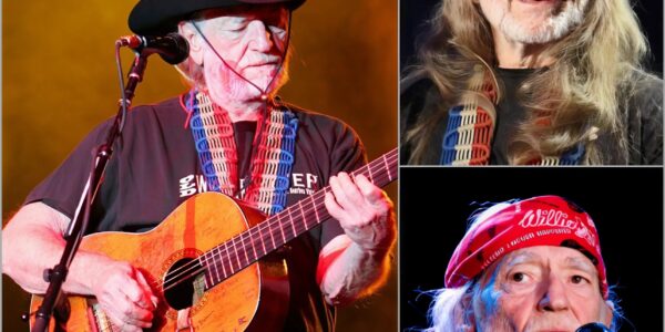 “His voice did it for him.” In an industry obsessed with labels and images, Willie Nelson’s legacy reminds us that you don’t define your soul — you live it. In this portrait, it’s not just the face you recognize; it’s the life soaked in melody, hardship, rebellion, and the quiet hum of unwavering conviction. When you mention On the Road Again and Blue Eyes Crying in the Rain, you point to songs that carry a piece of America with them, songs that leave a mark, not just in the air, but in the heart. Willie’s songwriting has always come from loss, from love, from the rawness of living. Blue Eyes Crying in the Rain wasn’t just a song; it was a reflection of his own heartache, his own story, much like On the Road Again which became a road map for wanderers everywhere. That consistency — the deep, unguarded emotion, the truth that comes through his voice — is what sets him apart. Look at this image: the weathered face, the steady gaze, the hint of untold stories lingering in the silence. There’s more behind the music, more behind the voice — and that journey lives in the moments between the notes.