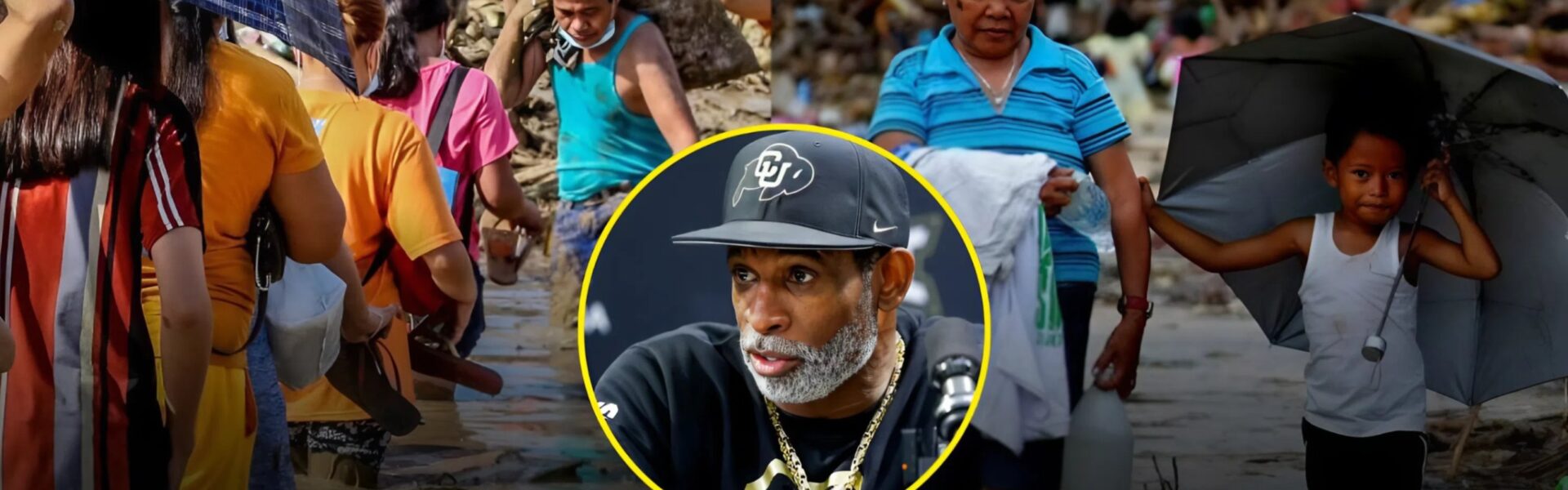 Colorado Buffaloes Coach Deion Sanders Donates $3 Million to Support Victims of Philippine Typhoon and Earthquake