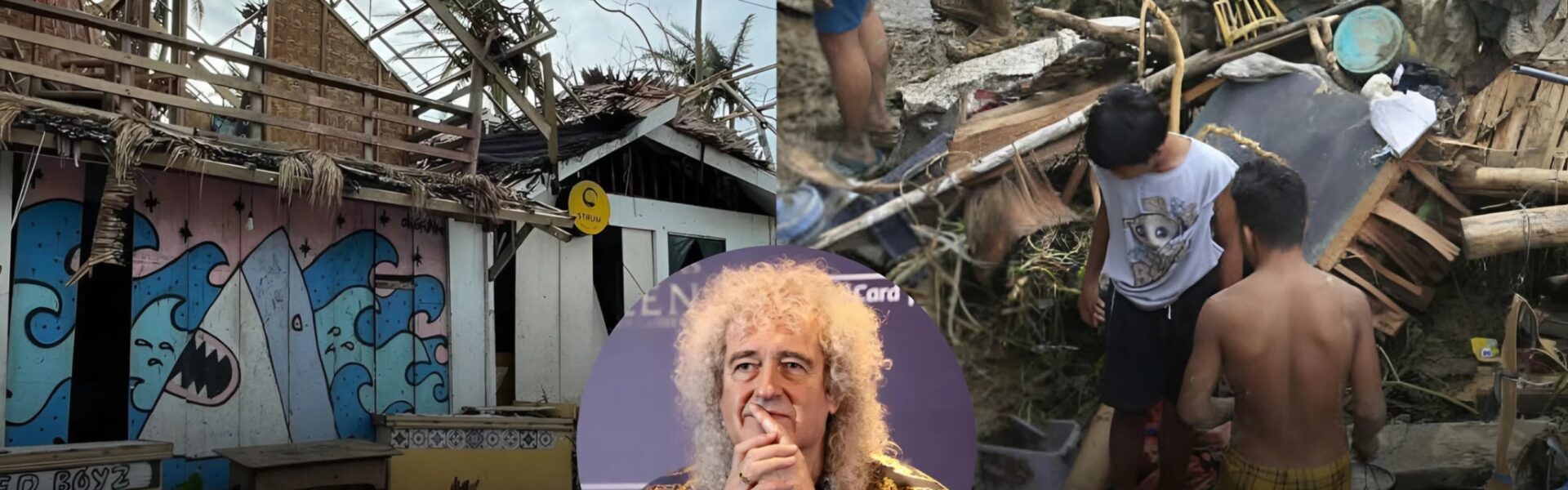 Brian May Donates $3 Million to Support Typhoon and Earthquake Victims in the Philippines