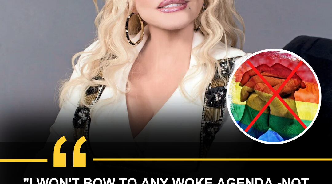 LATEST NEWS: Country icon Dolly Parton has stunned the nation after refusing to wear a rainbow-themed patch meant to show LGBTQ solidarity ahead of her highly anticipated appearance. In a fiery statement, Parton slammed what she called the “woke agenda,” declaring she would never be forced into endorsing it. The bold move sent shockwaves through Nashville and beyond, igniting fierce debate and leaving fans across America deeply divided.
