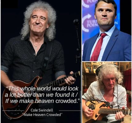 Brian May Honors Charlie Kirk with a Heartfelt Anthem: “Make Heaven Crowded” Brings Fans to Tears