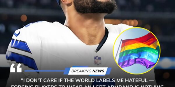 Dak Prescott Draws the Line: Cowboys Star Rejects NFL’s LGBT Armband, Sparks Nationwide Uproar