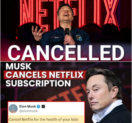 Elon Musk just ignited a cultural firestorm! The world’s richest man has officially joined the “Cancel Netflix” movement — blasting the platform for “woke nonsense” and skyrocketing prices. His bold move has sent shockwaves across social media, with millions debating whether this marks the biggest subscriber exodus in Netflix history. One thing’s certain: this isn’t just about streaming — it’s a war for the future of entertainment itself.
