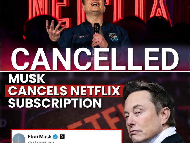 Elon Musk just ignited a cultural firestorm! The world’s richest man has officially joined the “Cancel Netflix” movement — blasting the platform for “woke nonsense” and skyrocketing prices. His bold move has sent shockwaves across social media, with millions debating whether this marks the biggest subscriber exodus in Netflix history. One thing’s certain: this isn’t just about streaming — it’s a war for the future of entertainment itself.