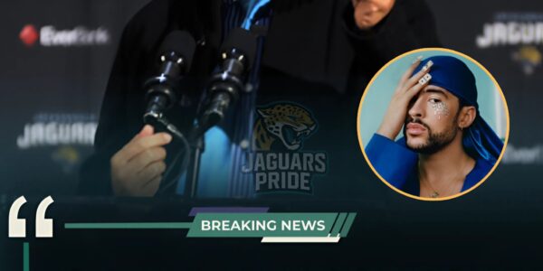 LOCKER ROOM ERUPTION 🚨🔥: Jaguars owner Shad Khan has sent shockwaves through the NFL after reportedly boycotting a player who publicly praised Bad Bunny’s upcoming Super Bowl 2026 halftime performance. Sources say Khan called the comments “unprofessional” and “divisive,” sparking chaos inside Jacksonville’s locker room. The move has ignited a firestorm across Florida — fans are furious, players are split, and insiders whisper that a full-blown culture war may be brewing within the Jaguars’ ranks.