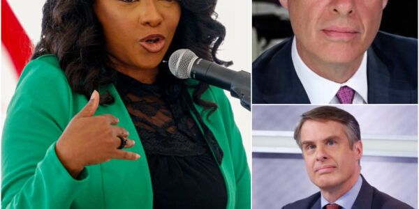 BREAKING — ABC Anchor Terry Moran SUSPENDED After Jasmine Crockett Exposes His Secret Comment It was never meant to air — a smug, off-the-record whisper between breaks. But Jasmine Crockett heard it… and refused to stay silent. Within hours, the leaked clip spread like wildfire — his words raw, unmistakable, career-ending. ABC executives panicked, pulling him off-screen as lawyers scrambled and PR teams melted down. For Crockett, this isn’t gossip — it’s a wake-up call to what she calls a “toxic newsroom culture hiding behind smiles.” The fallout? Explosive. Viewers divided, rival networks circling, and journalists suddenly terrified of every mic in the room. One whisper. One reckoning. And a reputation in flames.