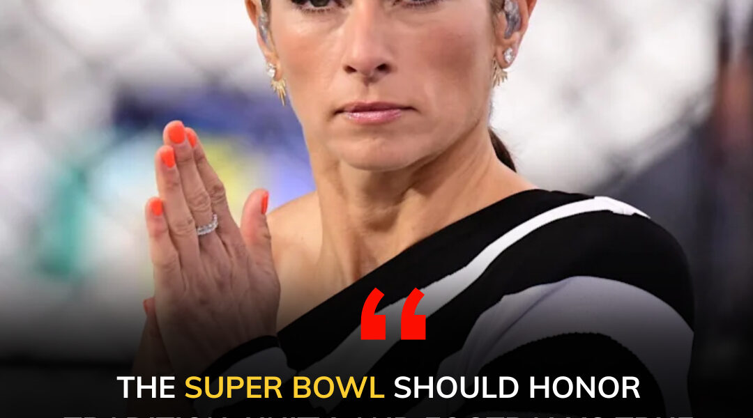SHOCKING — Danica Patrick BLASTS NFL Over Bad Bunny’s 2026 Halftime Show! The racing legend didn’t hold back, calling the NFL’s pick “far from the spirit of American football.” Patrick drew a fiery comparison to NASCAR, saying, “Our music reflects who we are — not a marketing stunt to stir division.” Her words hit hard — and fans are now fiercely debating whether she’s right.