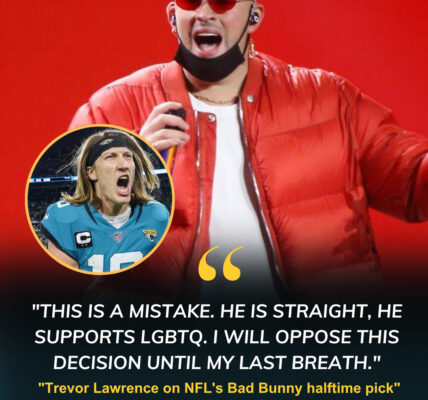BREAKING: Trevor Lawrence has rocked the NFL by blasting the league’s choice of Bad Bunny for the Super Bowl halftime show. Calling it “a total mistake” and vowing to push back fiercely, Lawrence’s fiery comments have ignited a social media wildfire. Jaguars fans are rallying behind him, while extreme voices are demanding: “Cancel Bad Bunny’s performance—football comes first!”