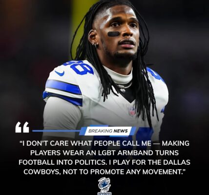 CeeDee Lamb Sparks Firestorm After Refusing LGBT Armband: "I Play Football — I Don’t Push Agendas"