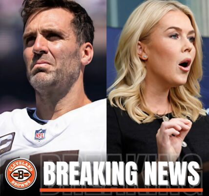 "YOU WERE BEATEN — PAY NOW!" — Joe Flacco Sues Karoline Leavitt and Network for $50 MILLION After Shocking Live Attack. No One Saw It Coming.