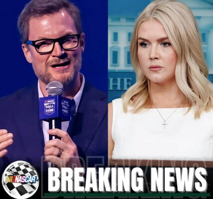 "YOU WERE BEATEN – PAY NOW!" — Dale Earnhardt Jr. Sues Karoline Leavitt and Network for $50 MILLION After Shocking Live Attack. No One Saw It Coming.