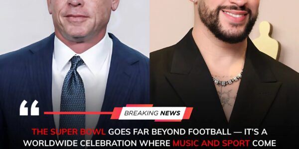 Troy Aikman Breaks His Silence: Defends Bad Bunny’s Super Bowl Halftime Show Amid NFL Backlash — “He’s Not Just a Singer, He’s an Artist.”