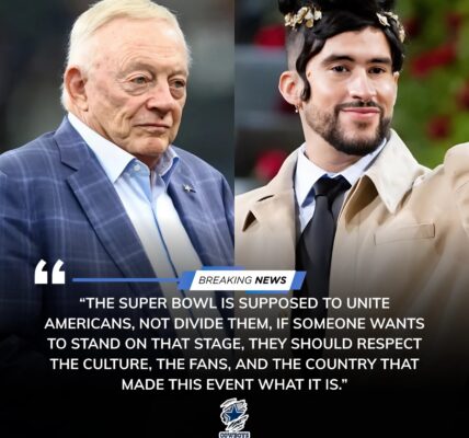 Jerry Jones FURIOUS Over Bad Bunny’s Super Bowl Remarks — Cowboys Owner Vows to Block His Halftime Performance at All Costs